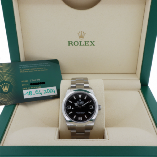 Rolex Explorer 40 presso Castignoli - Orologeria e gioielleria a Monza