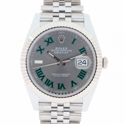 Rolex Datejust Wimbledon 41  presso Castignoli - Orologeria e gioielleria a Monza