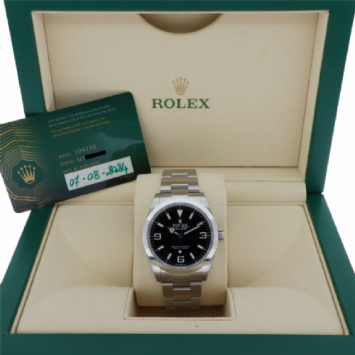 Rolex Explorer 40 presso Castignoli - Orologeria e gioielleria a Monza